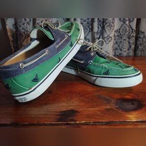 Sperry Top-Sider Canvas Boat Shoe Women's sz9.5